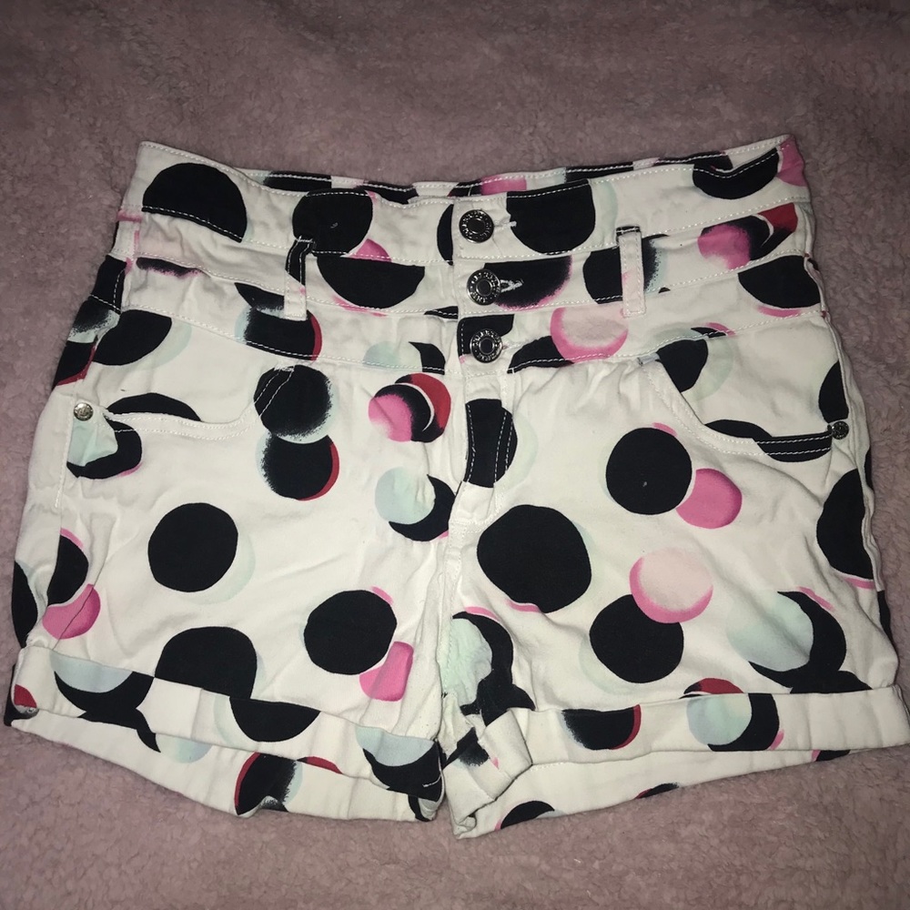 Polka dot shorts